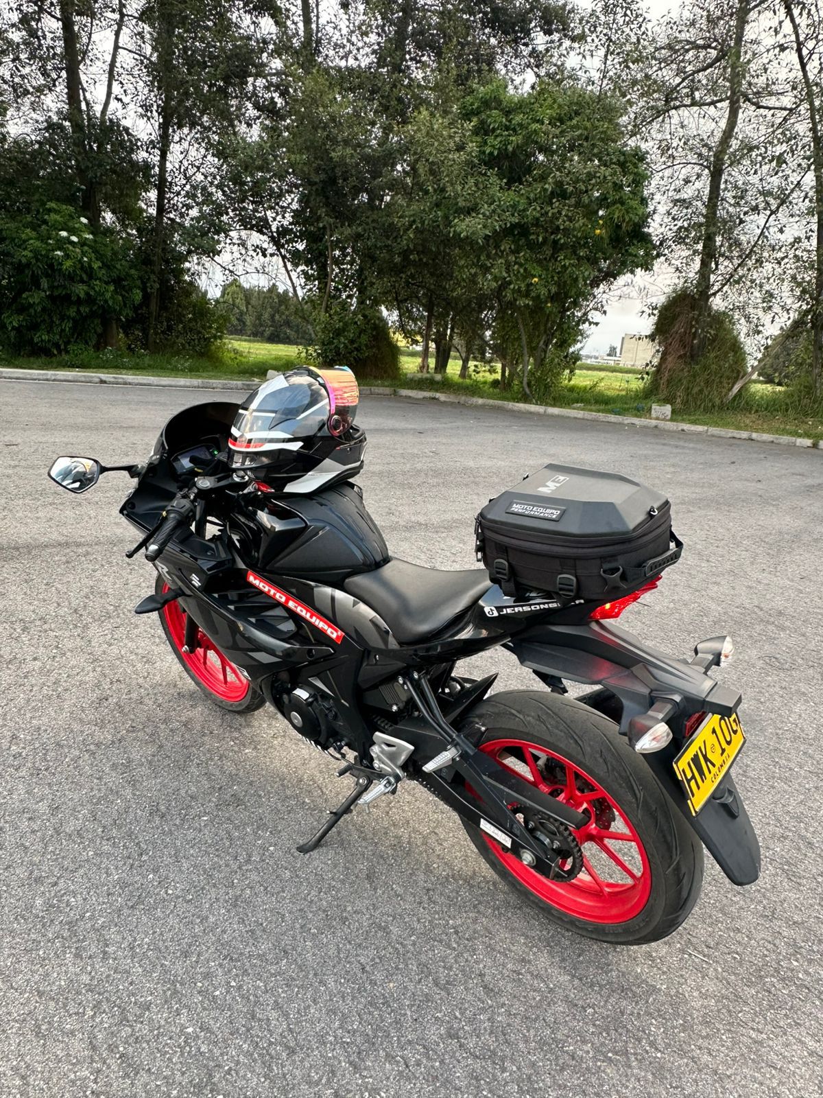Tank bag rigido Moto Equipo