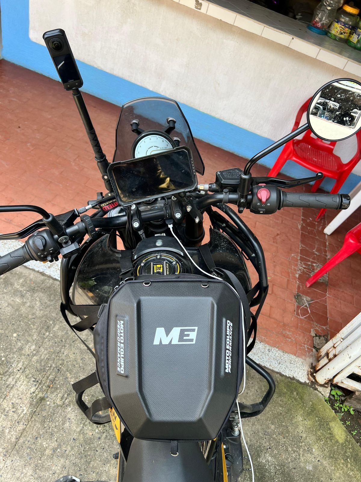 Tank bag rigido Moto Equipo